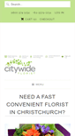 Mobile Screenshot of citywideflorist.co.nz